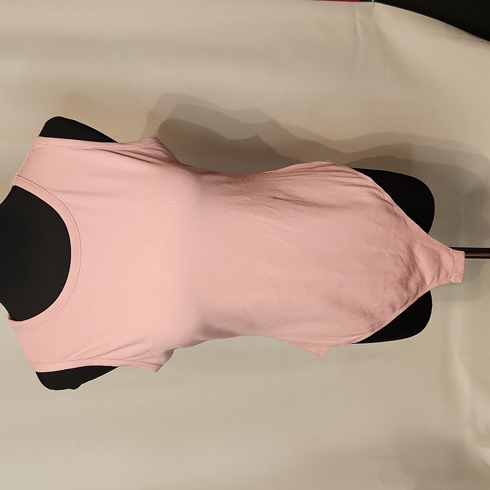 Heatherly Women's Pink Bodysuit Top Size Large | Heatherly Women's Bodysuit Tops